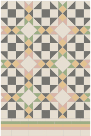Original Style Victorian Eltham 5-colour Pattern
