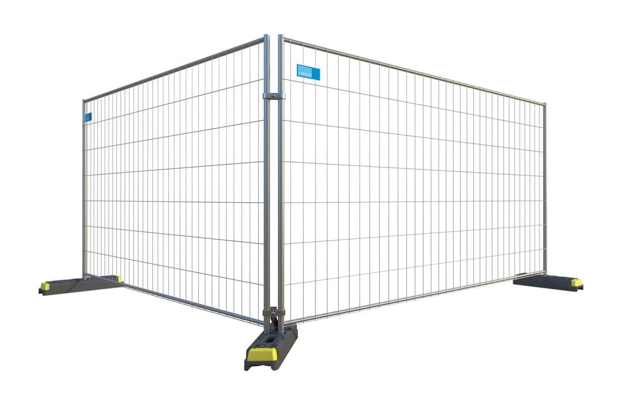 Eco Standard Temporary Fence Panel - Galvanised Steel