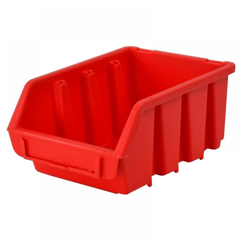 Faithfull Interlocking Storage Bin Size 2 Red 116 X 161 X 75Mm
