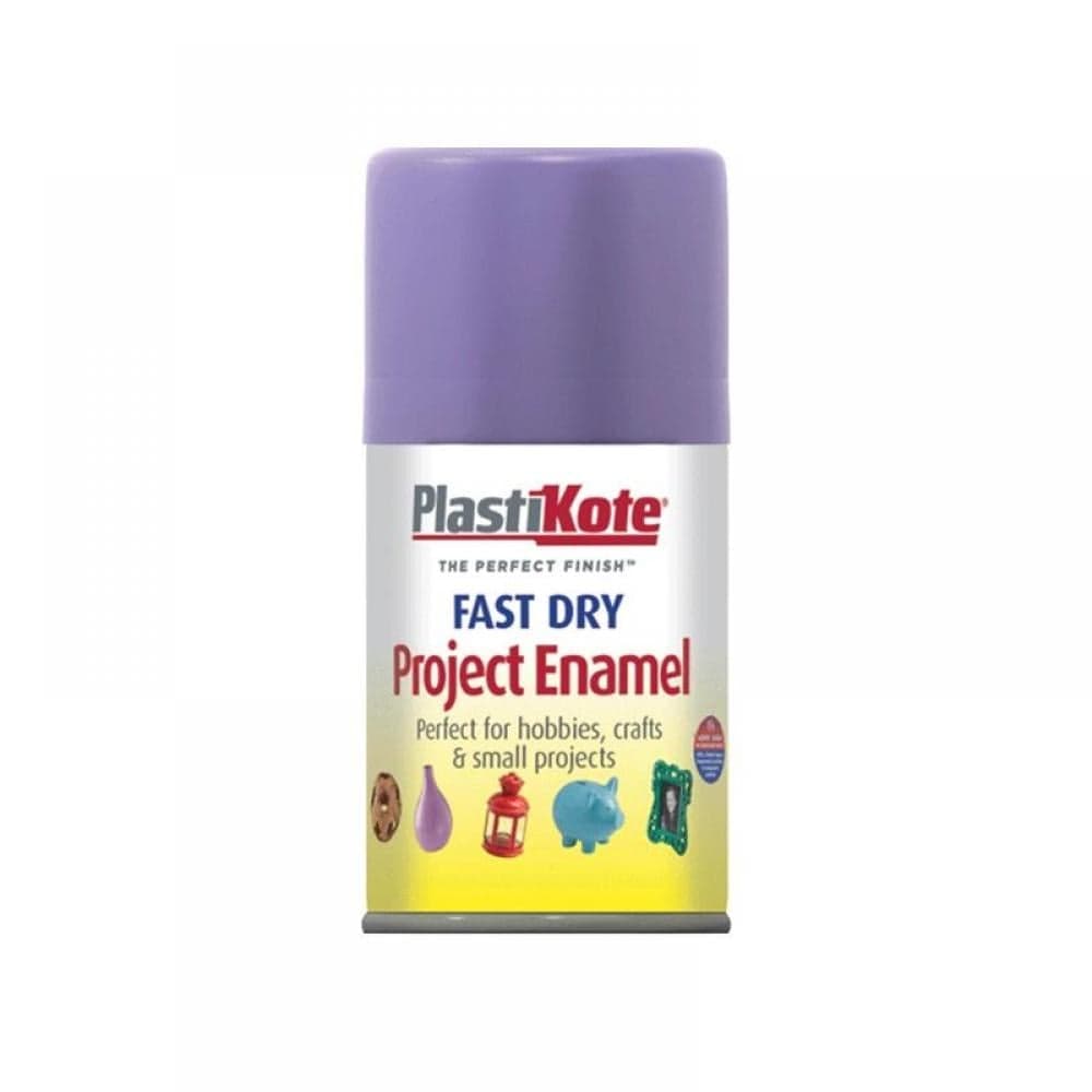 Plastikote 001200 Fast Dry Enamel Aerosol Lavender 100Ml