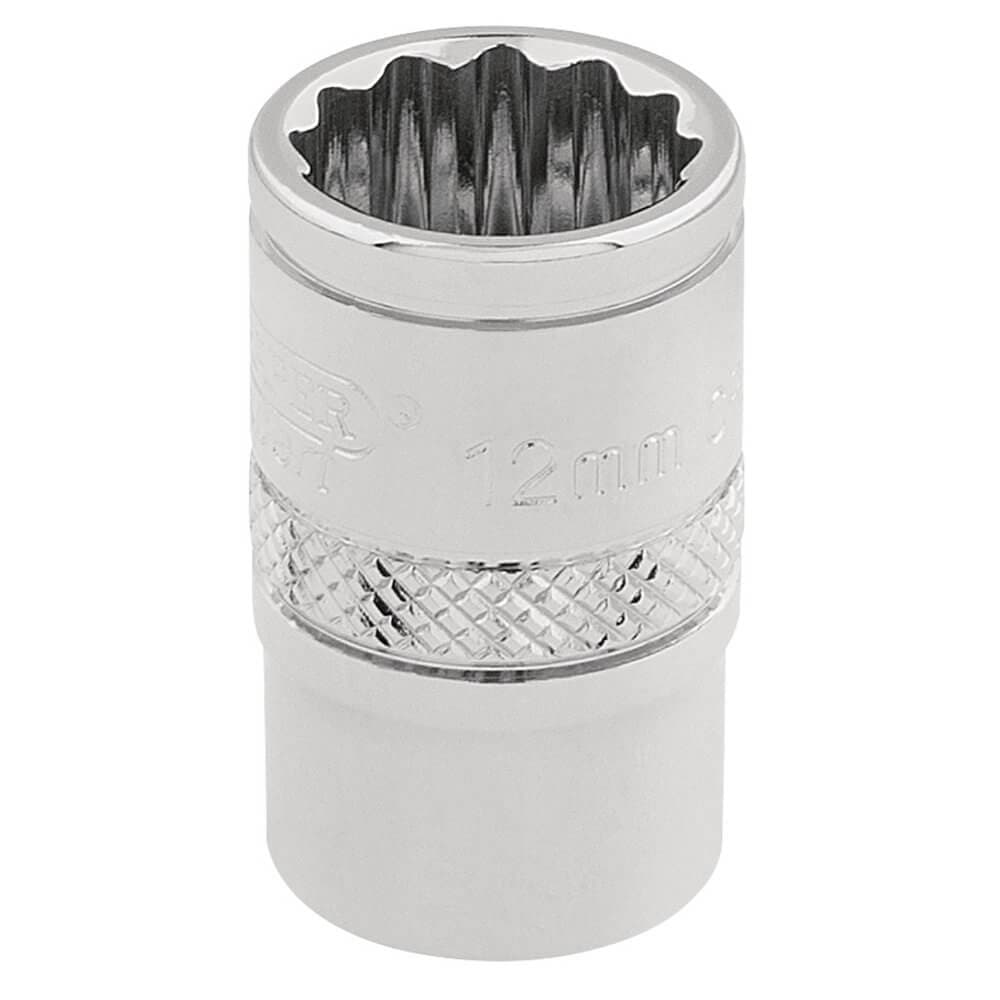 Draper Expert 32772 Hi-Torq® 12 Point Socket 3/8in Sq. Dr. 12Mm each