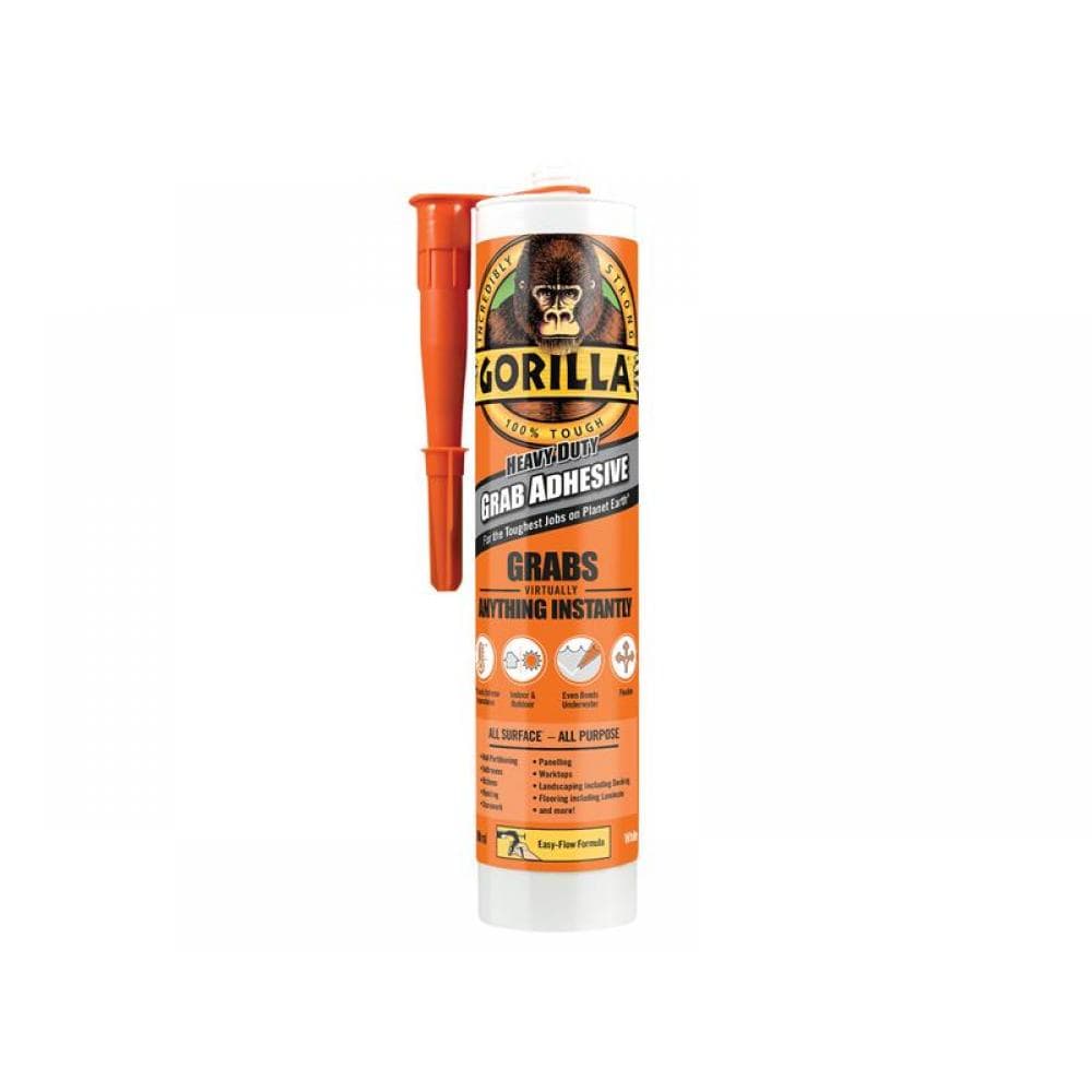 Gorilla Glue 2044001 Gorilla Heavy-Duty Grab Adhesive White 290Ml