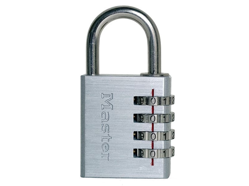 Master Lock 7640EURD Aluminium 40Mm 4-Digit Combination Padlock