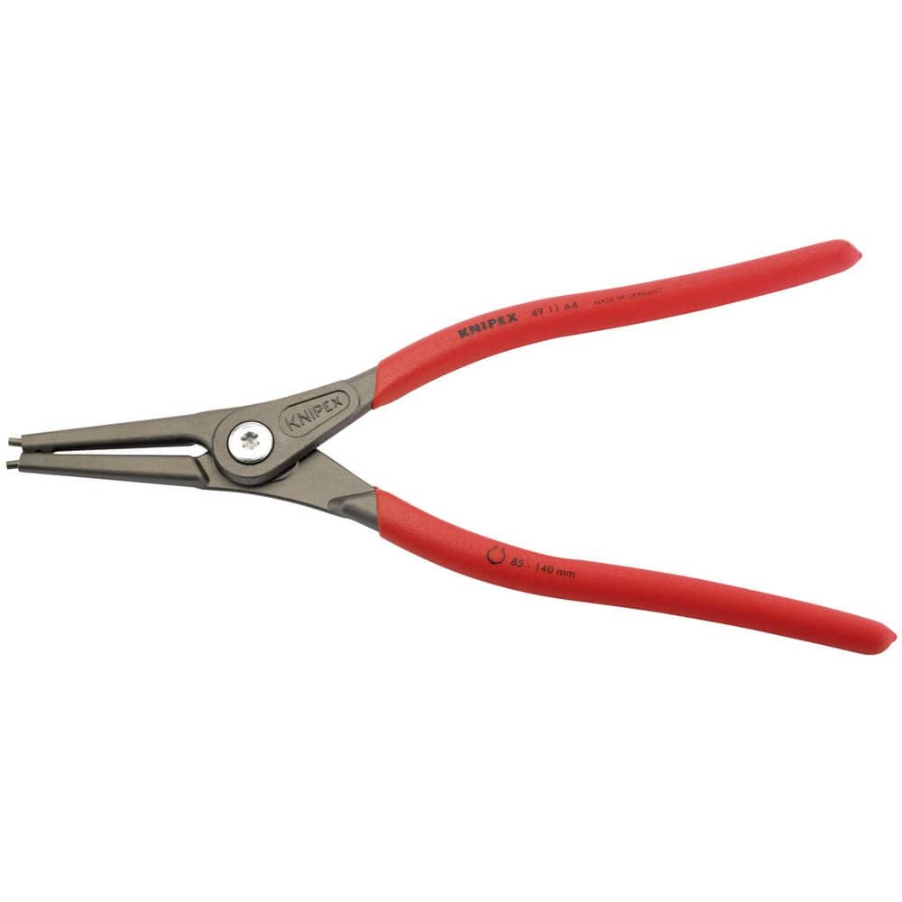 Knipex 75092 49 11 A4 320Mm External Straight Tip Circlip Pliers 85 - 140Mm Capacity each