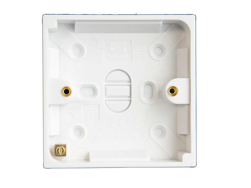 Dencon 8897NB Pattress Box 1-Gang 18Mm