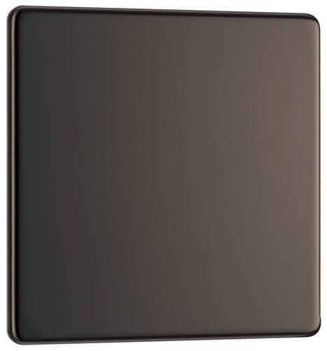 Evolve Brushed Steel (White) Unswitched 13A Fused Connection Unit With Power Led Indicator And Flex Outlet PCDBS54W-01
