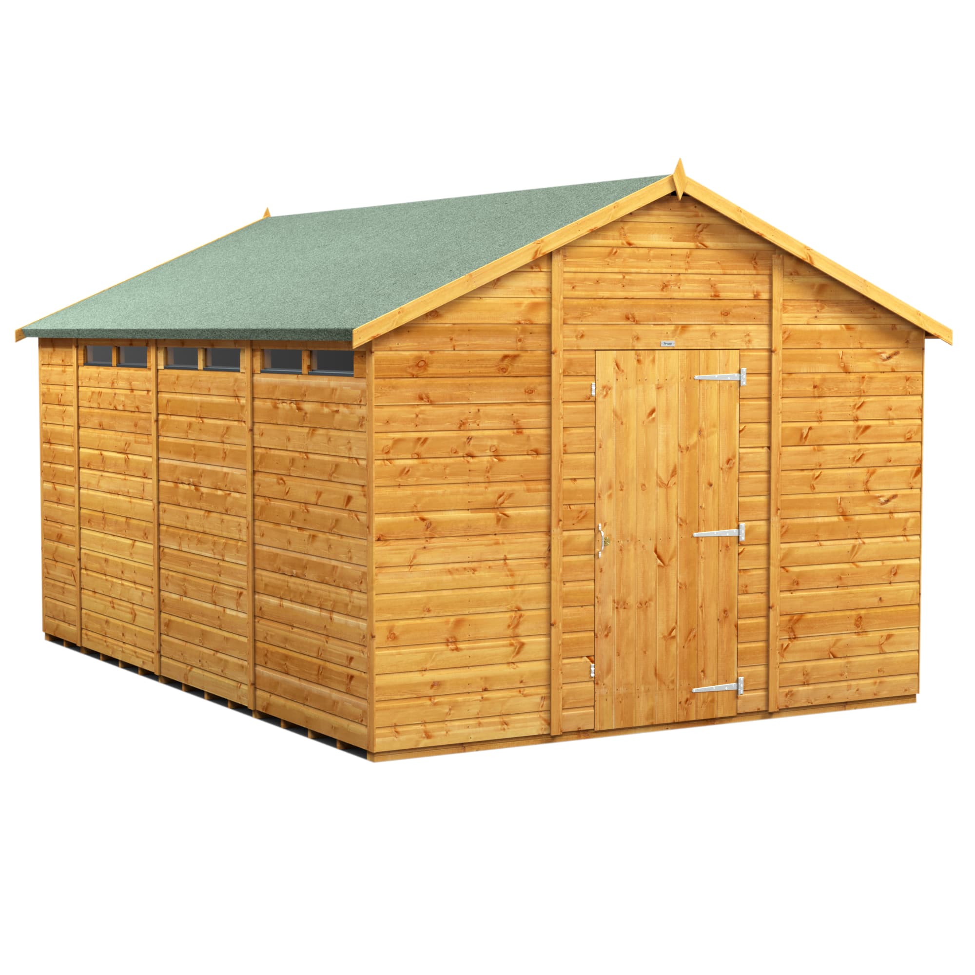 Powersheds 14 x 10 Power Apex Security Shed