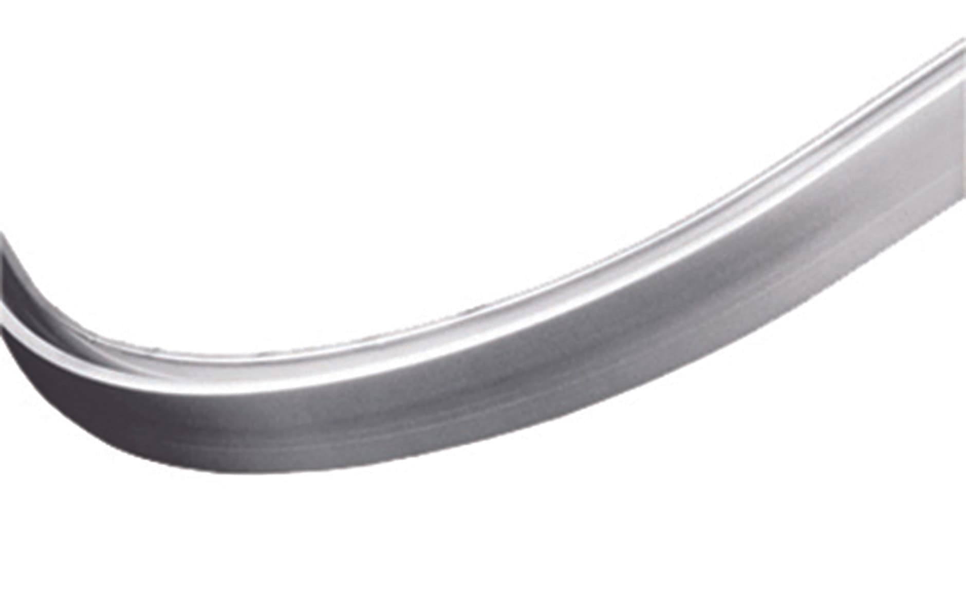 Travis Perkins Bathrooms Pre Formed L Shaped Shower Rail Anodised Shower Accessory