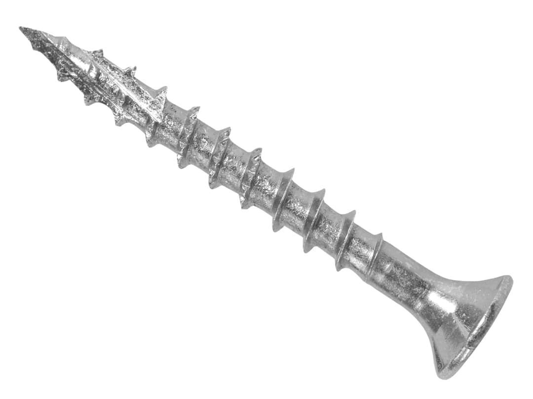 ForgeFix ForgeFast Pozi Compatible Exterior Screws eTech Silver 4.0 x 25mm Box 200 FFPEX425ES