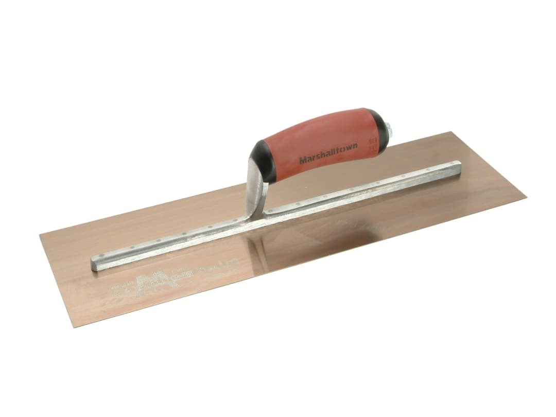 Marshalltown MXS165GD Gold Finishing Trowel DuraSoft® Handle 16 x 5in MXS165GD