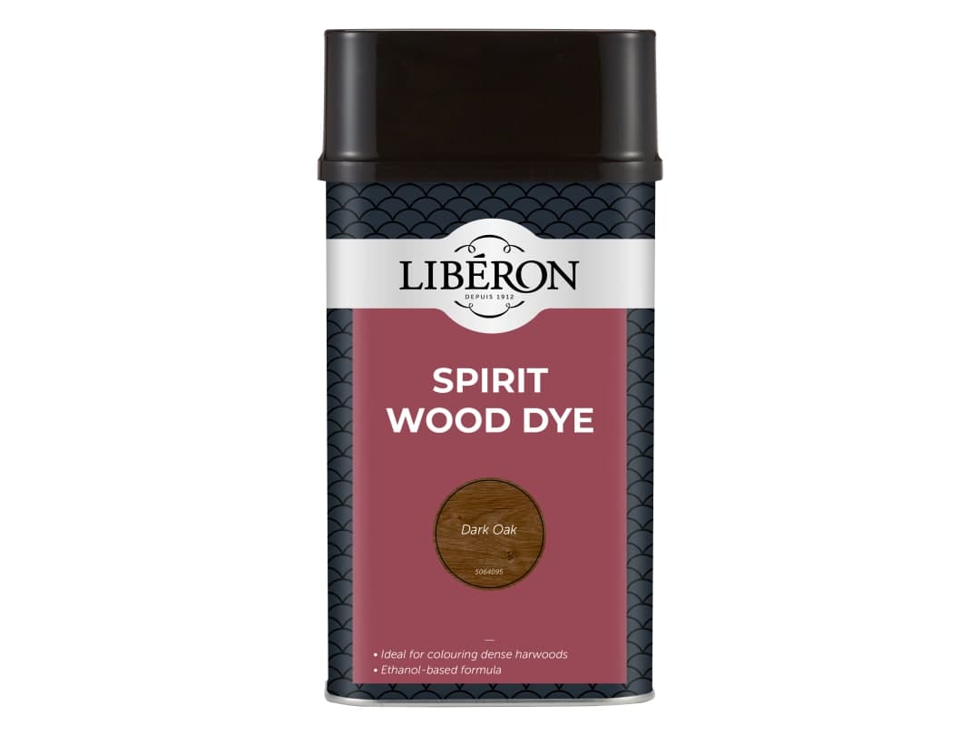 Liberon Spirit Wood Dye Dark Oak 1 litre 126787