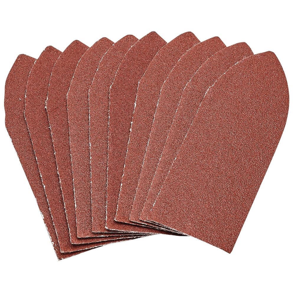 Draper 99262 Hook And Loop Aluminium Oxide Sanding Sheets 32 X 92Mm 120 Grit (Pack Of 10) each