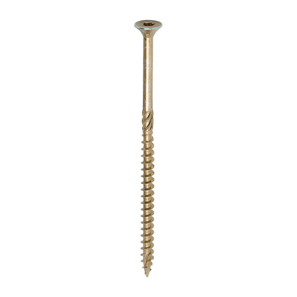 Timco 60120C2C C2 Clamp-Fix Multi-Purpose Premium Screws - Tx - Double Countersunk - Yellow 6.0 X 120 Box 100