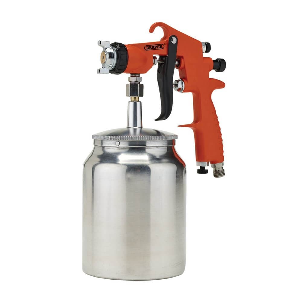Draper Suction Air Paint Spray Gun 1L 1.8Mm each 1 28354