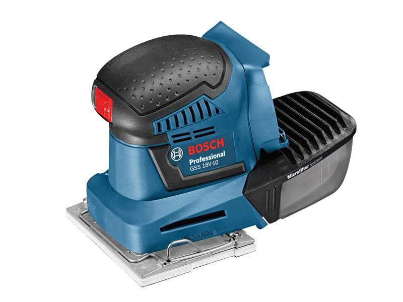 Bosch 06019D0200 Gss 18V-10 Professional Orbital Sander 18V Bare Unit