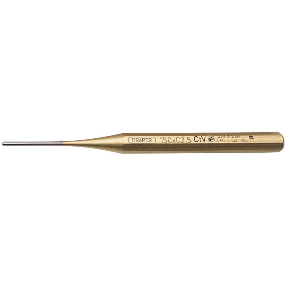Draper Expert 51653 Octagonal Parallel Pin Punch 2.5 X 150Mm each