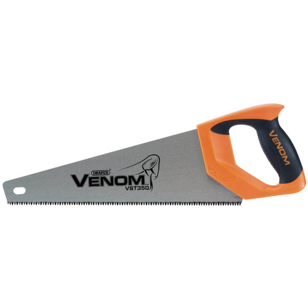 Draper 82205 Venom® First Fix Triple Ground Tool Box Saw 350Mm 7Tpi/8Ppi each