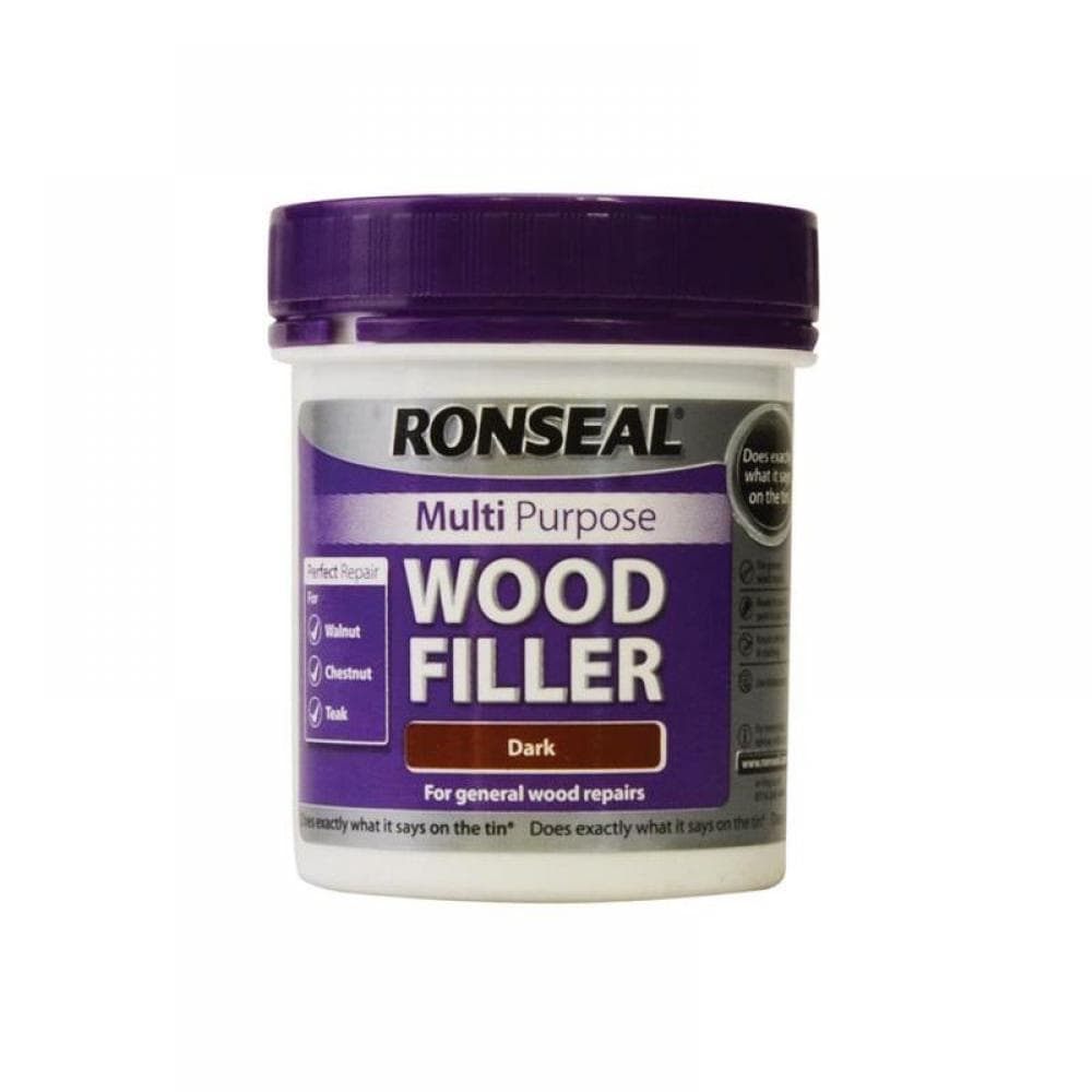 Ronseal 34738 Multipurpose Wood Filler Tub Dark 250G