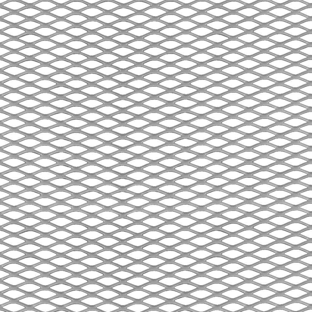 MMRB 25 Raised Metal Mesh Lay In Ceiling Tiles RAL 9005 Black 595mm x 595mm