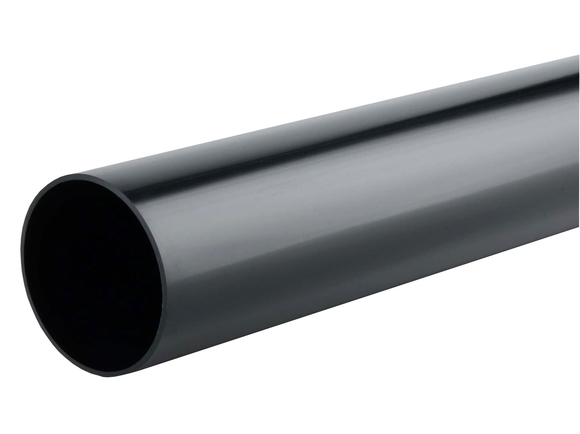 Wavin Osma RoundLine pipe 68mm black 5.5m 0T088B