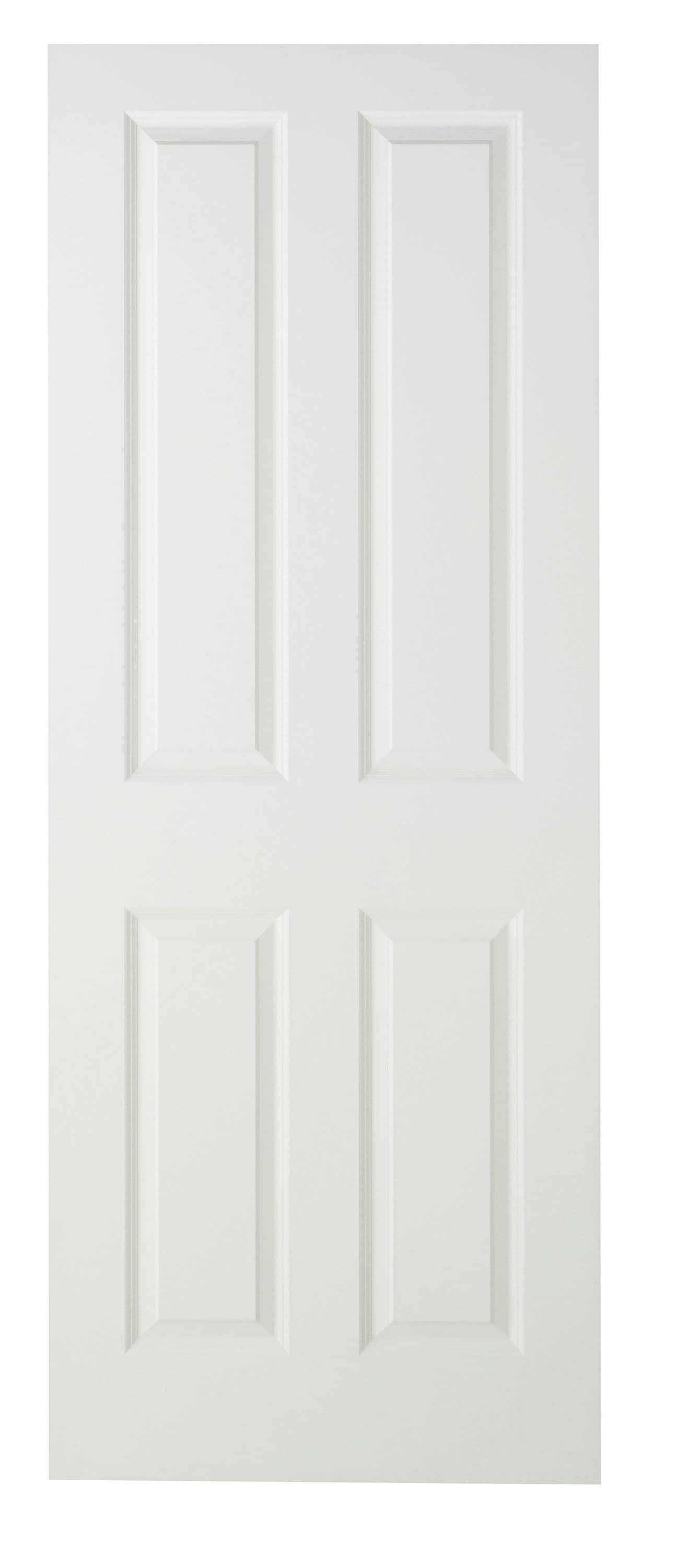 Premdor 4-Panel Smooth White Primed Door 1981 x 838 x 35mm