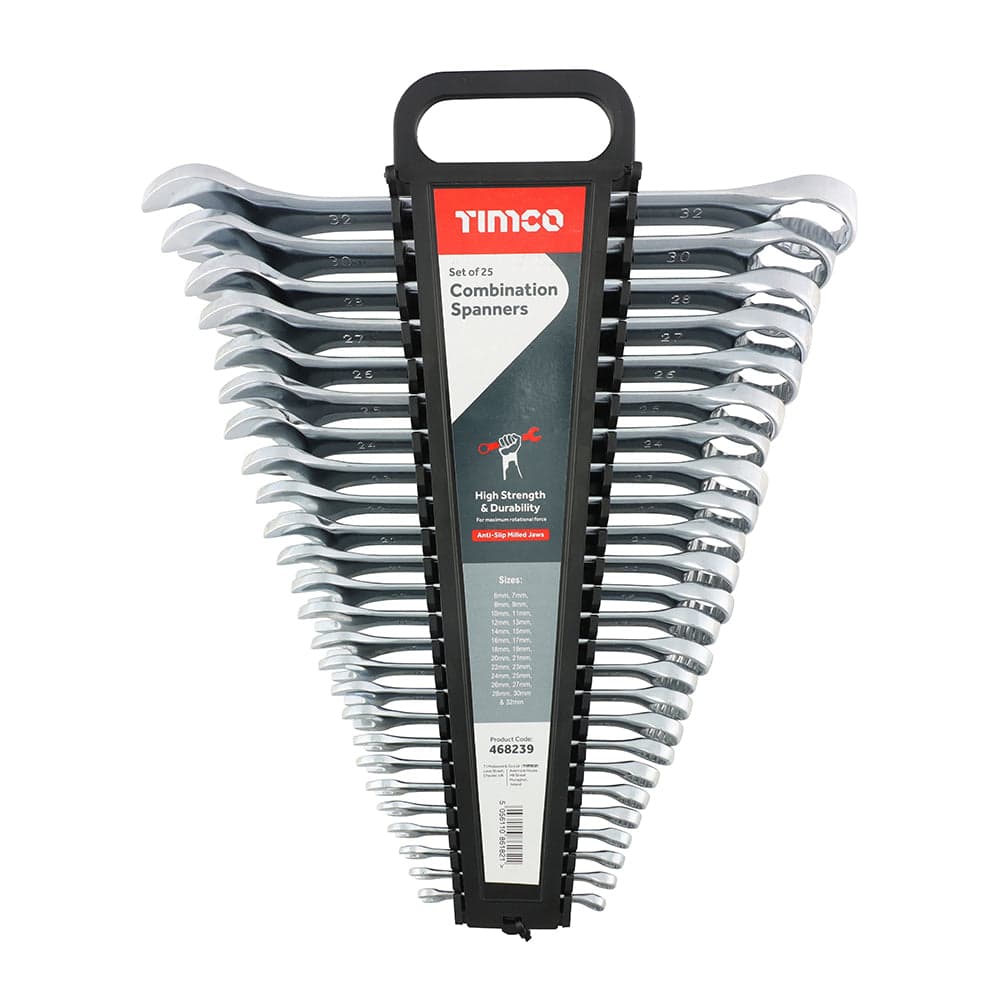 Combination Spanner Set - 6–32mm - 25 Piece
