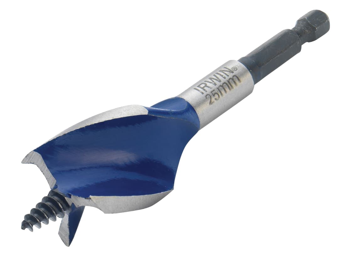 Irwin IRWIN® Blue Groove 6X Stubby Wood Bit 25 x 100mm 1921995