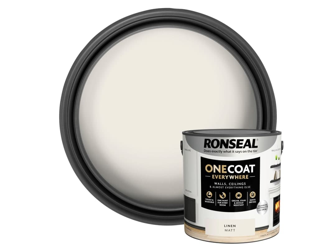 Ronseal One Coat Everywhere Linen 2.5L 22204 KCB.7015103.22204.76