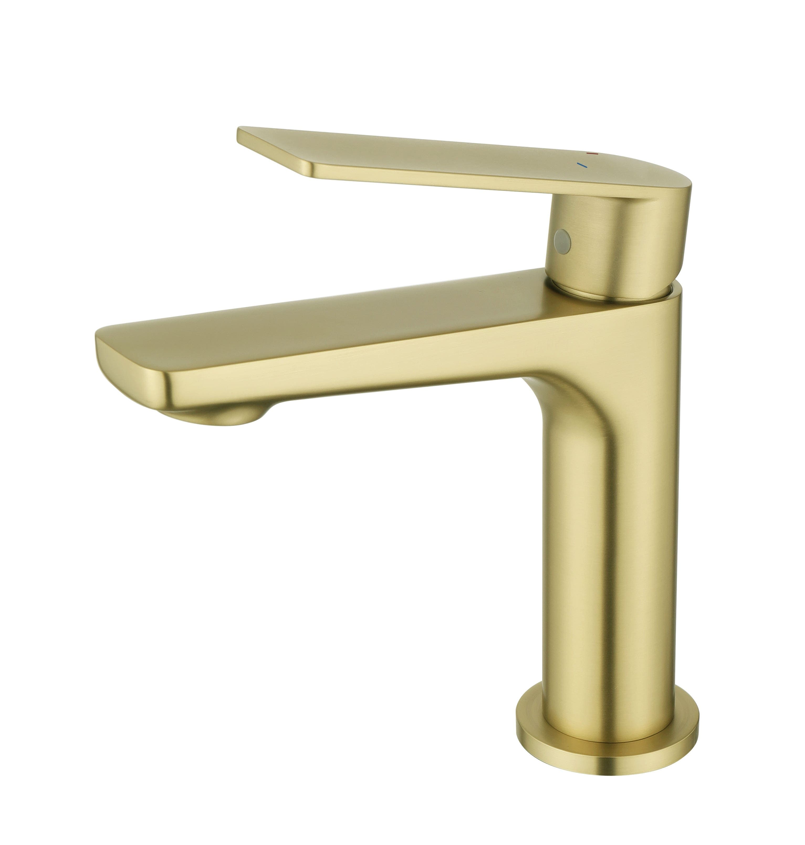 Balmoral Mono Basin Mixer Tap - Brushed Gold