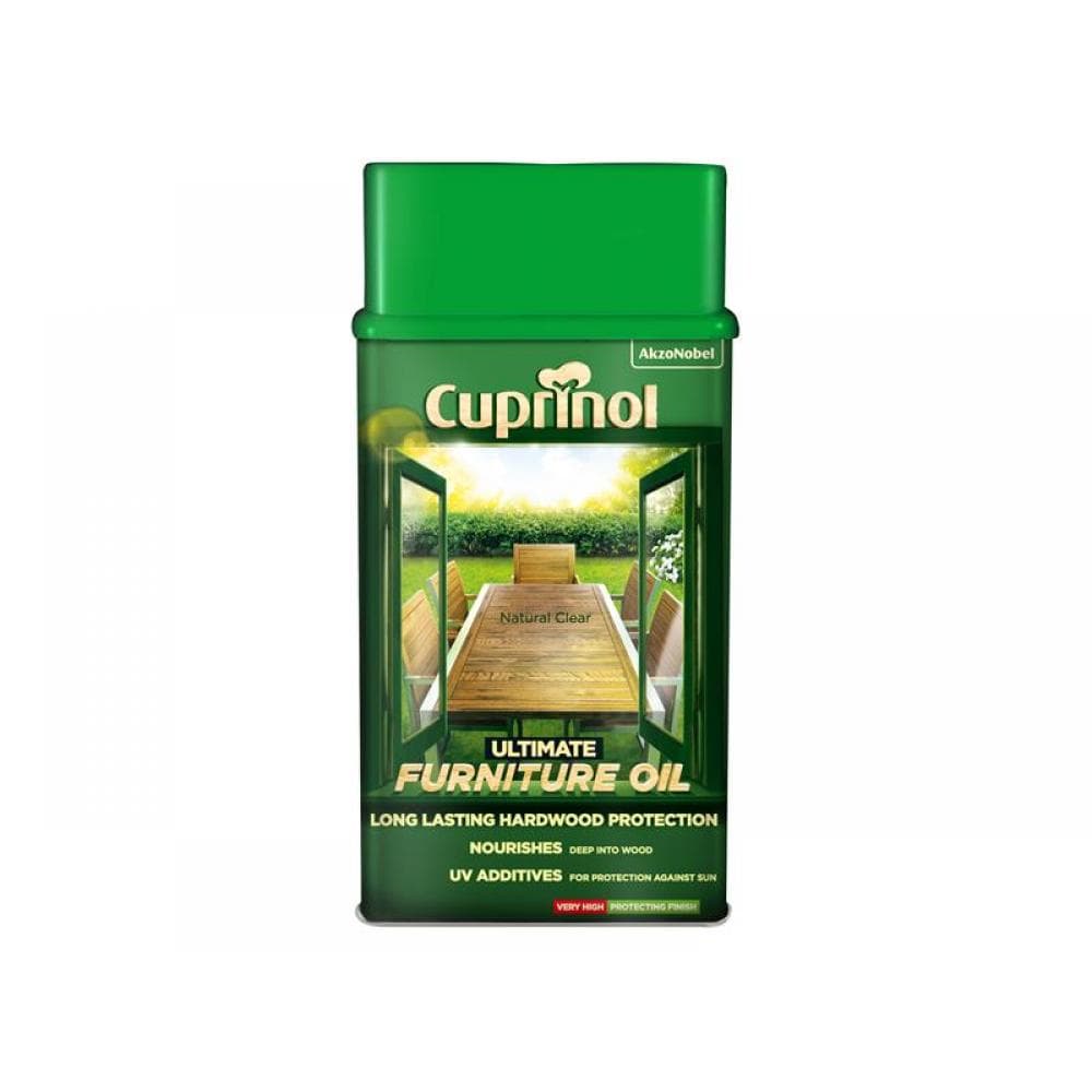 Cuprinol 5212402 Ultimate Furniture Oil Clear 1 Litre