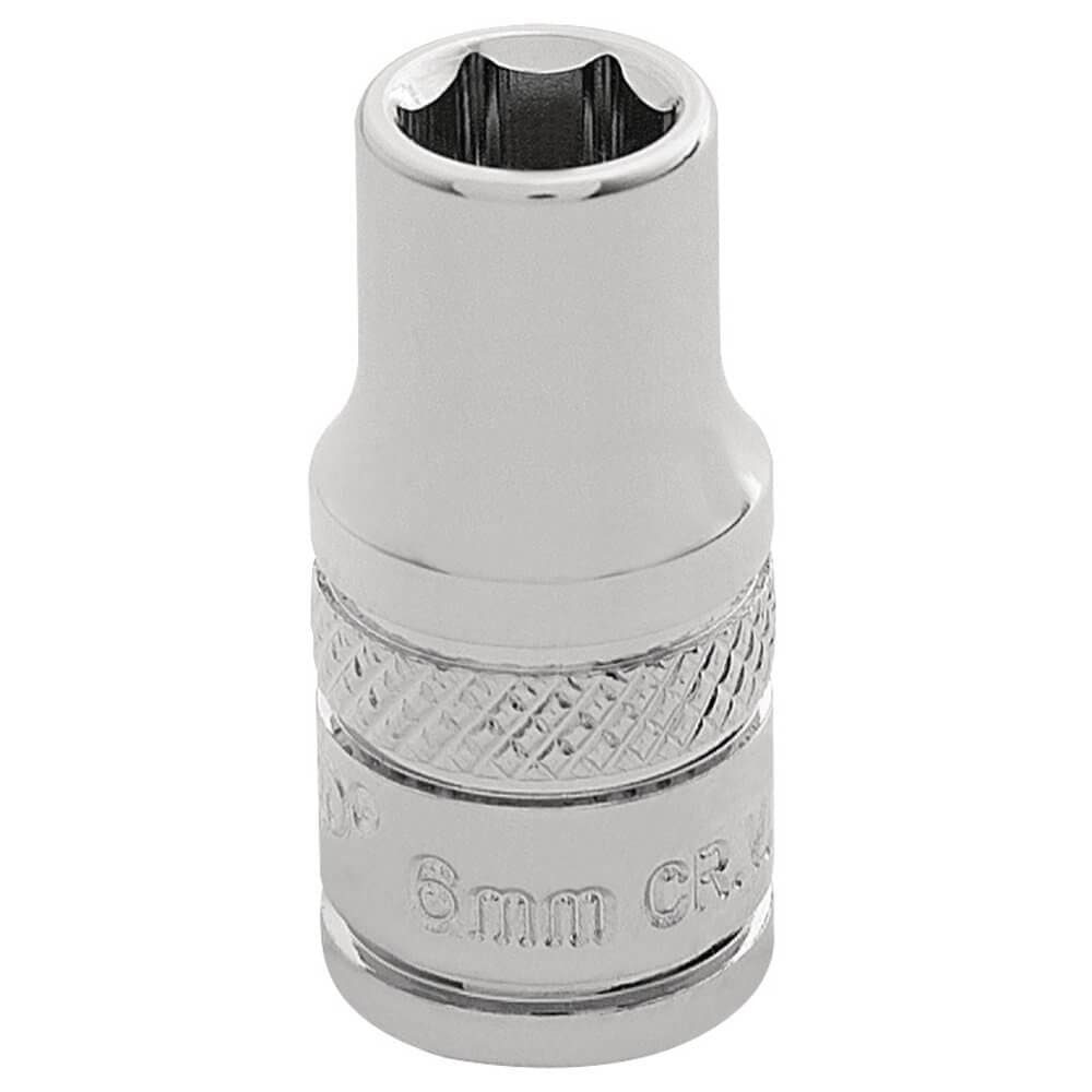 Draper Expert 32453 Hi-Torq® 6 Point Socket 1/4in Sq. Dr. 6.0Mm each