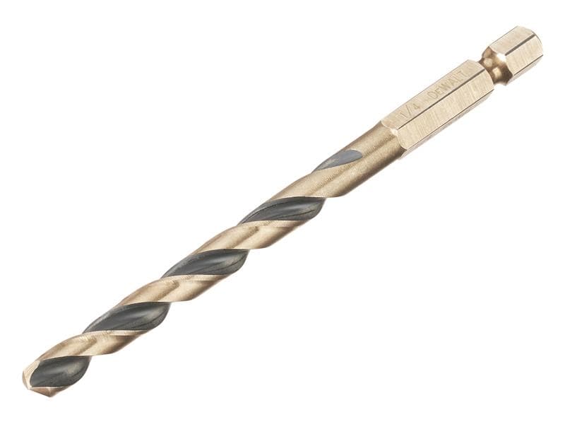 Dewalt Black&Gold Hex Hss-G Drill Bit 6.5Mm DT20609-QZ
