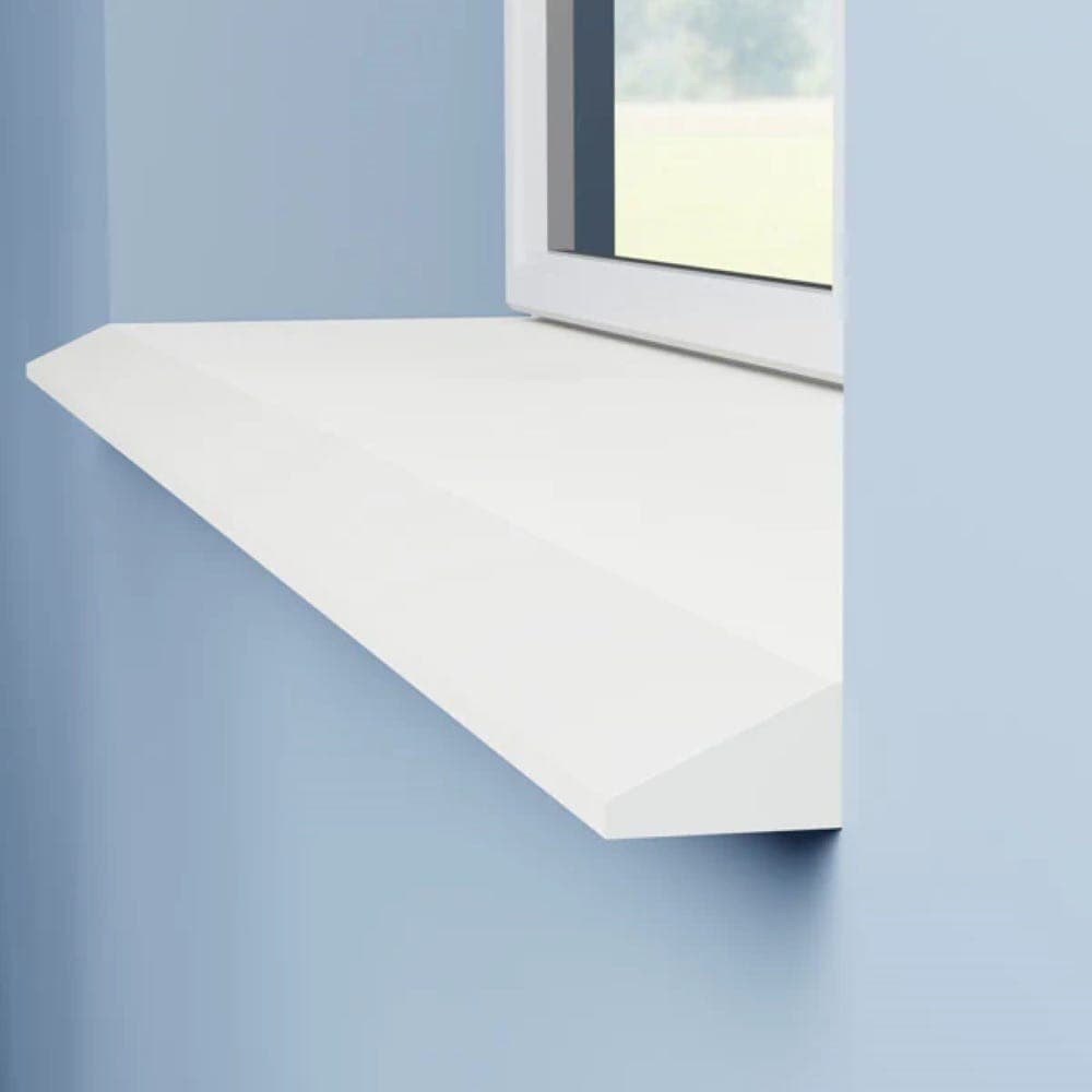 Chamfered MDF Window Board Unprimed 2400mm x 300mm x 18mm