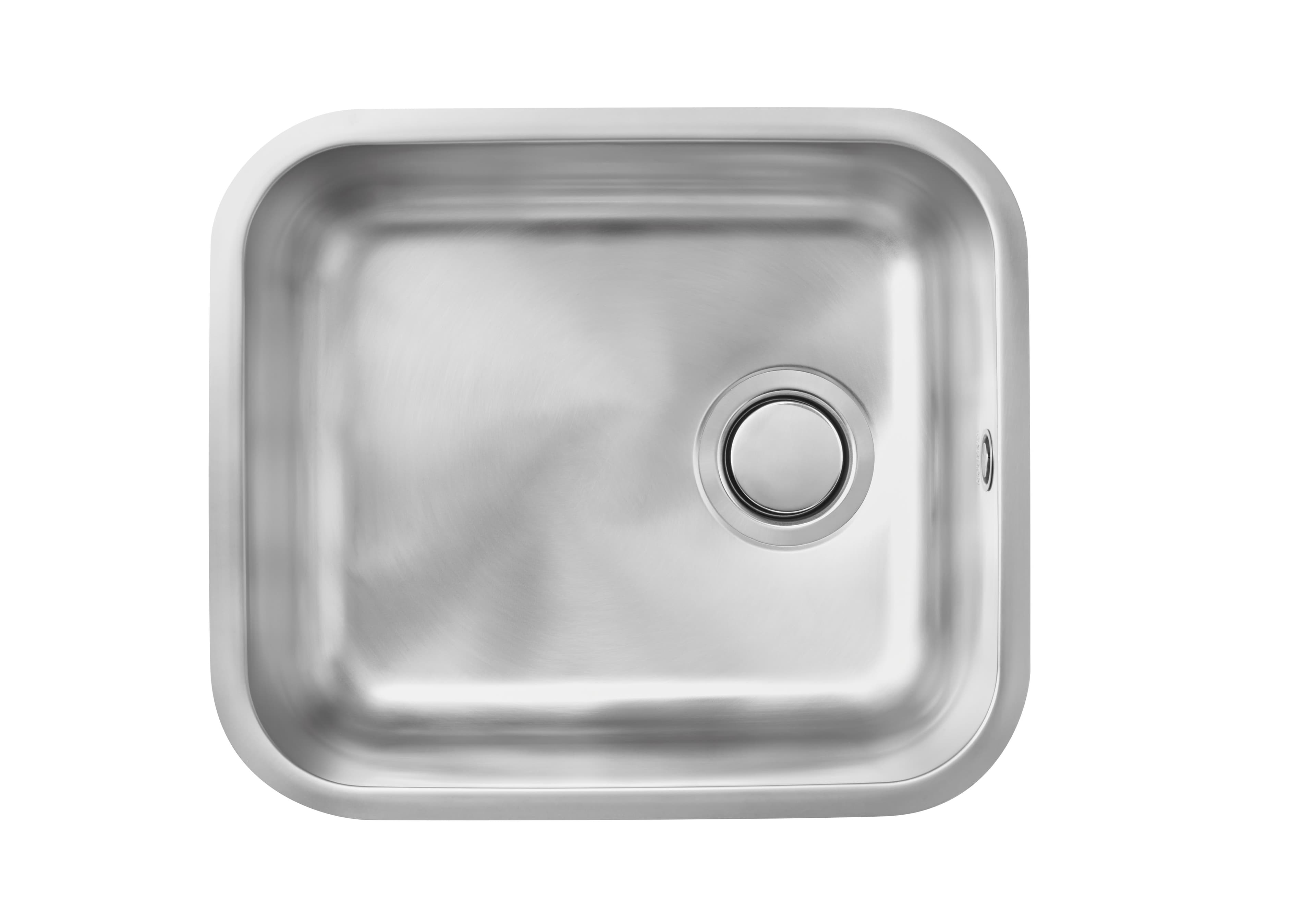 Carron Phoenix Ibis 1 Bowl Medium Undermount Stainless Steel Kitchen Sink