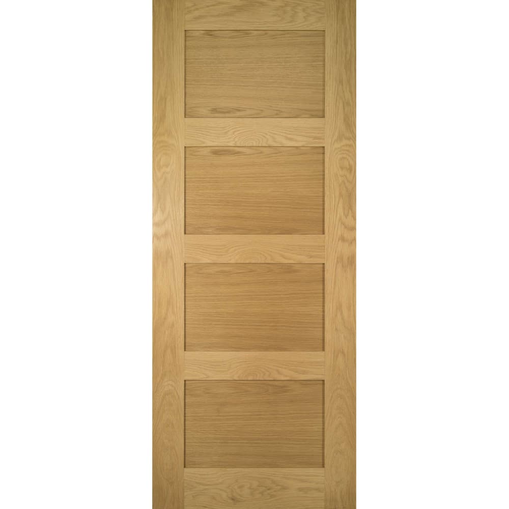 Deanta Coventry Unfinished Oak Fire Door 30m 2040mm x 726mm x 45mm