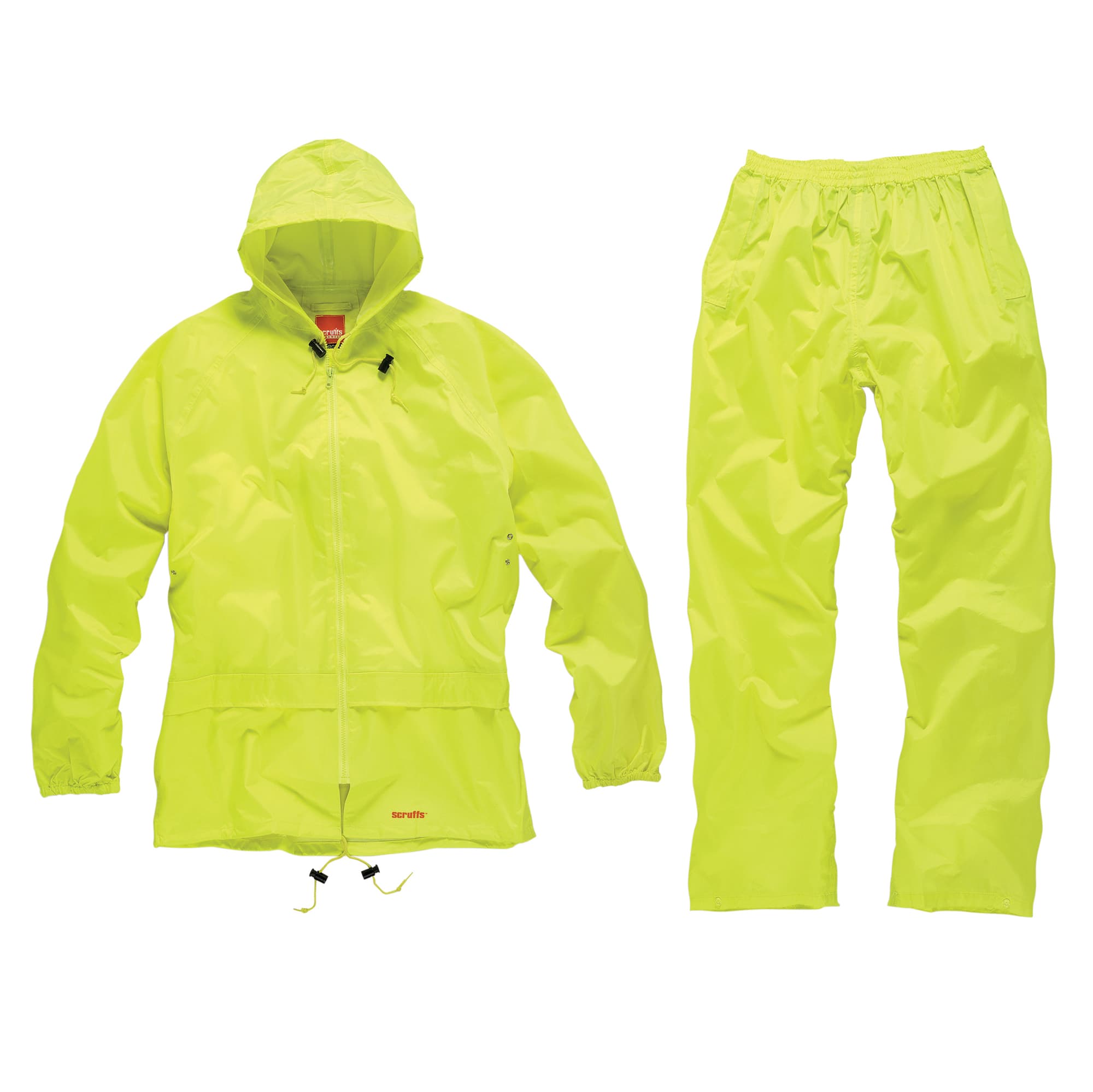 Scruffs 2 Piece Yellow Waterproof Suit L