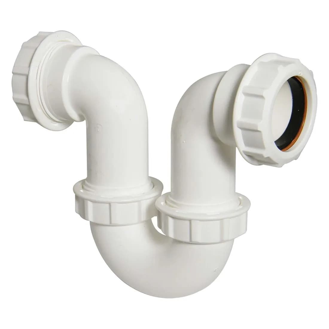 Running P Trap 40Mm 76Mm Seal White Tr47W