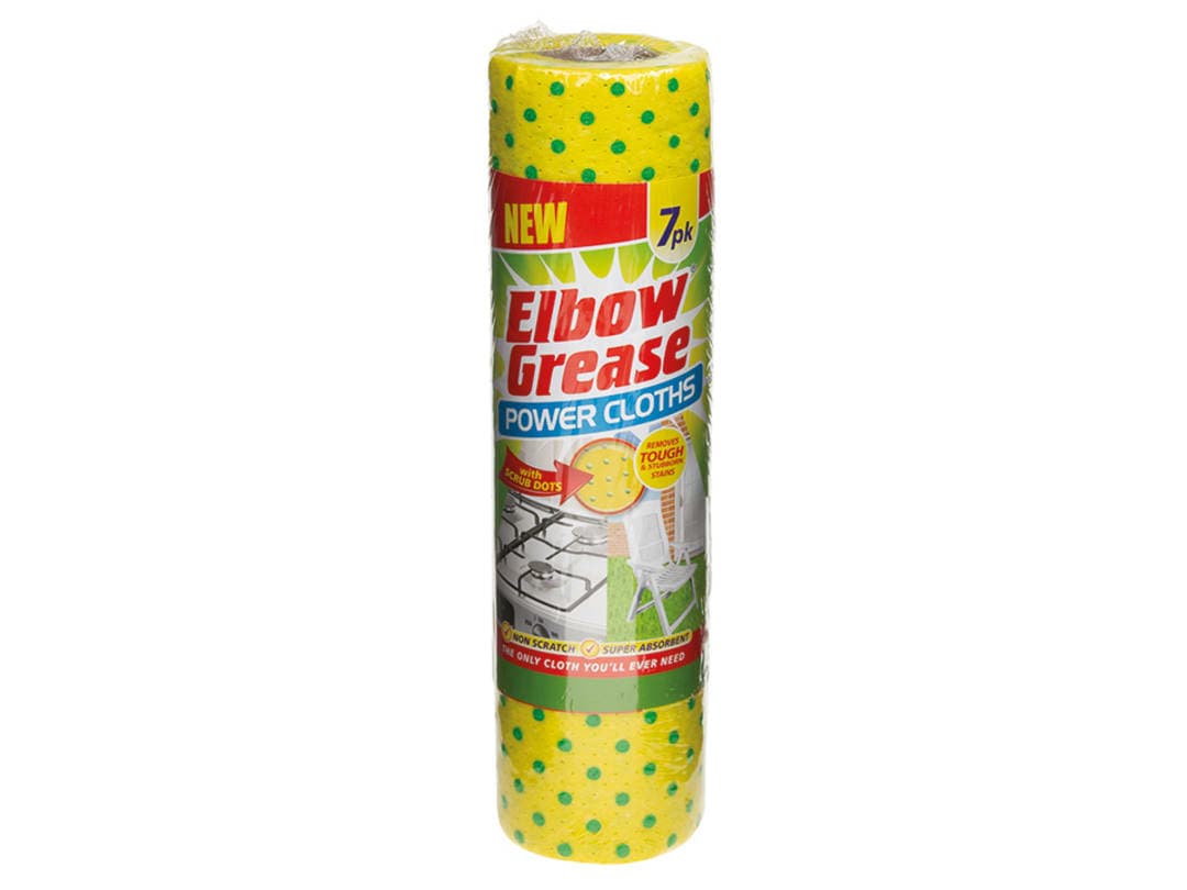 Elbow Elbow Grease Power Cloths x 7 EG21 EG21