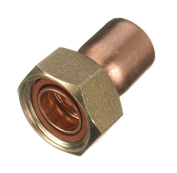 Endfeed Tap Connector Straight - 22mm x 3/4"