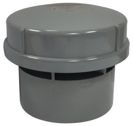 FloPlast Air Admittance Valve Internal - 110mm Grey