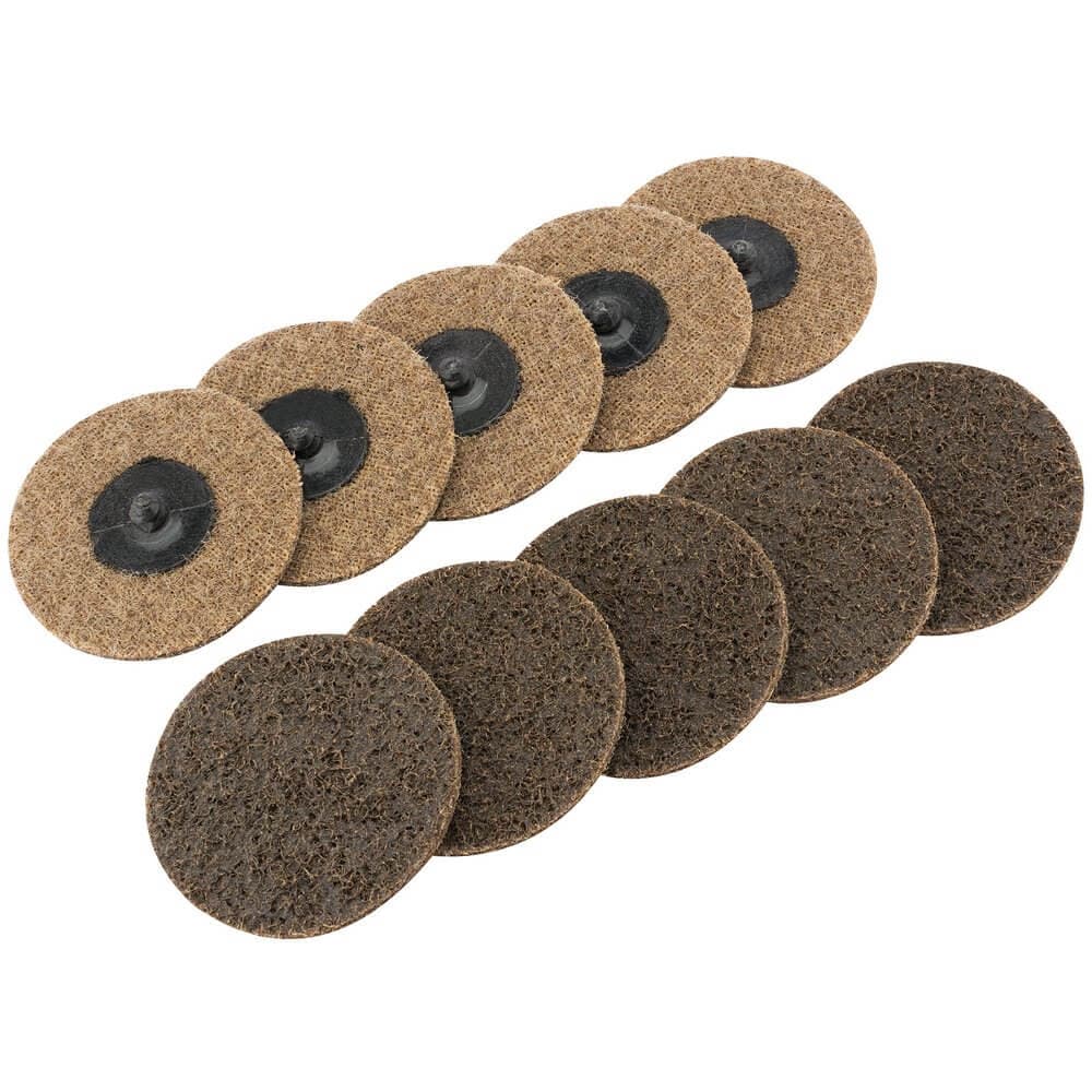 Draper 75628 Polycarbide Abrasive Pads 75Mm Coarse (Pack Of 10) per pack