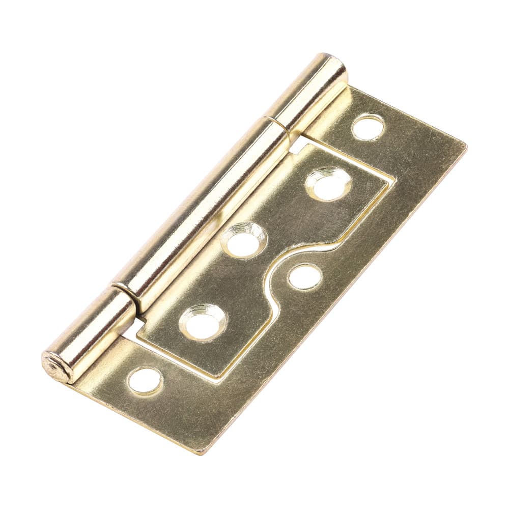 Timco Flush Hinge (105) - Electro Brass TIMpac 1 434174P