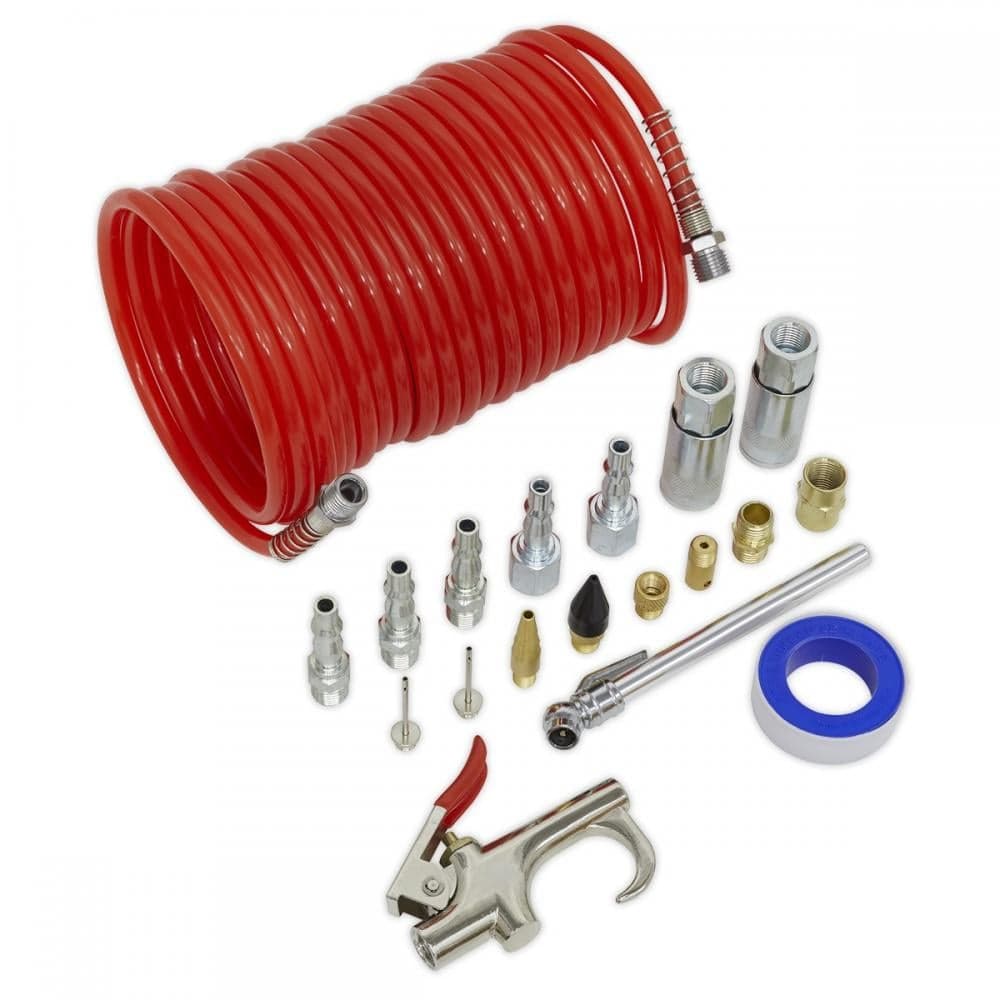 Sealey SA320K Air Blow Gun Kit 19Pc