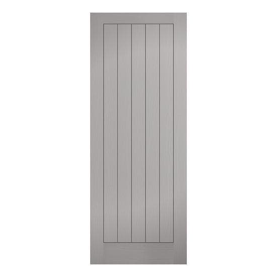 Vertical Pre-finished Grey Textured Internal Door