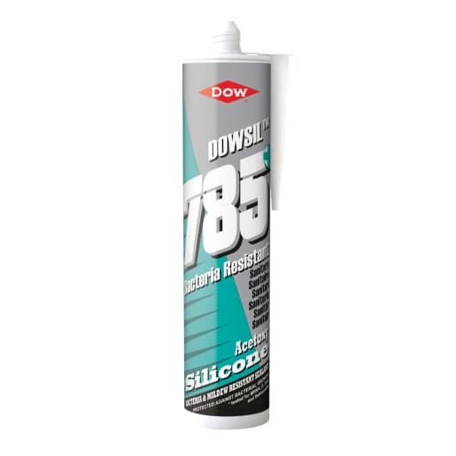 Dowsil 785+ Sanitary Sealant White 310ml