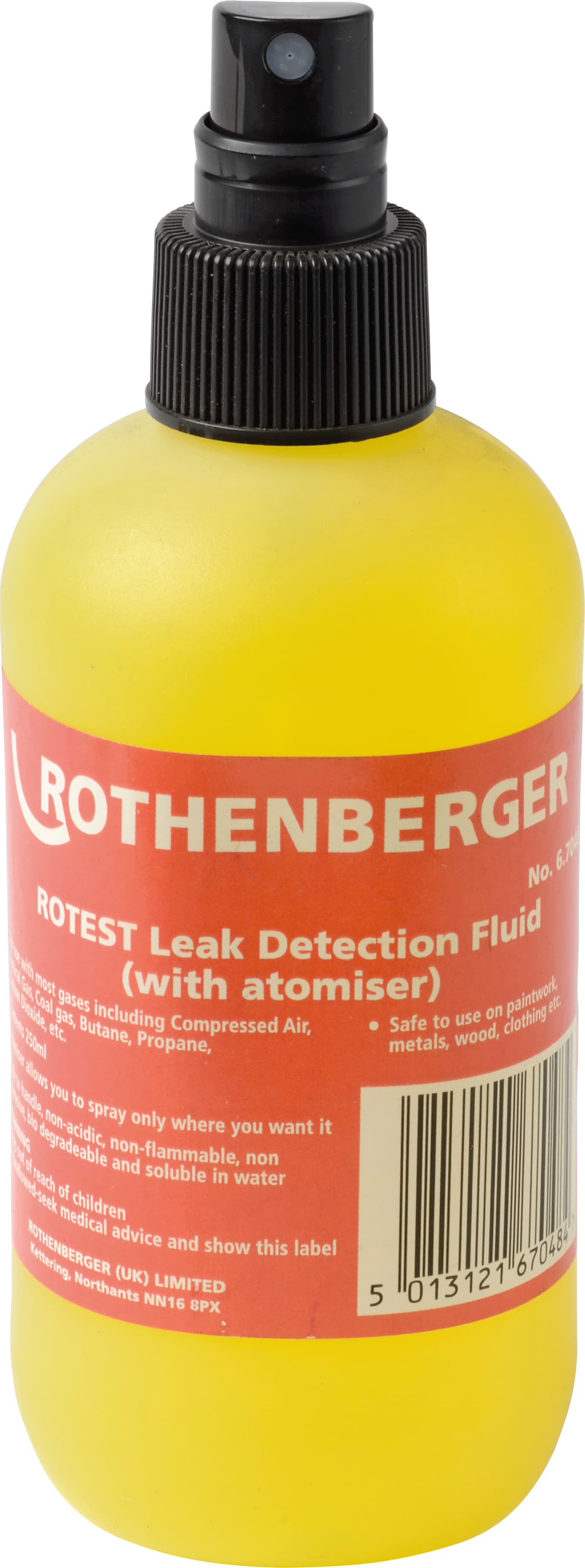 Rothenberger Leak Detection Liquid 250ml 67048