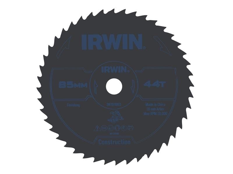 Irwin® IW7076911 General Purpose Saw Blade 85 X 10Mm X 44T Atb
