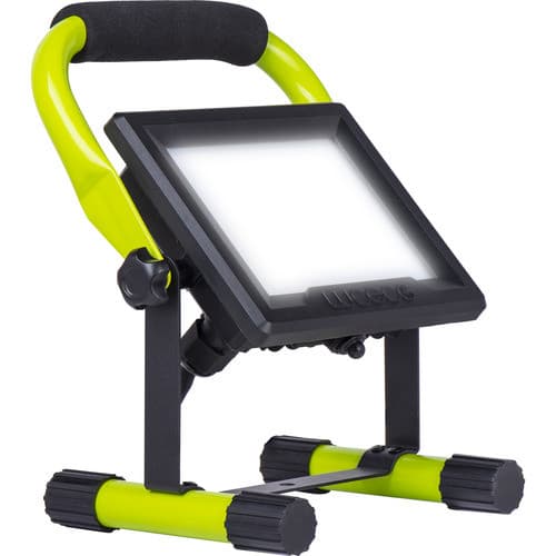 Luceco Eco Worklight 2500Lm 30W 5000K With Switch - 1.5M H05Rn-F Cable With Uk Plug EFLDW30B50-05