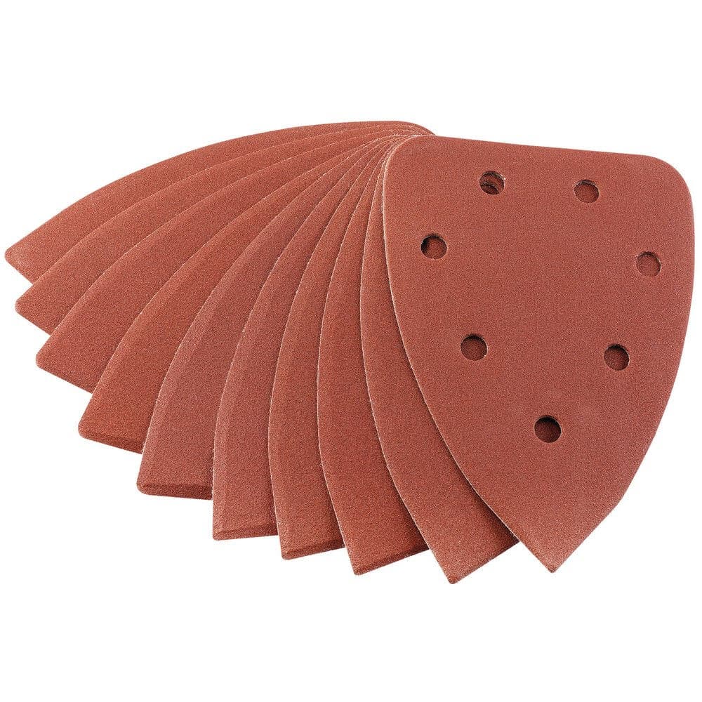 Draper 92334 Aluminium Oxide Sanding Sheets 141 X 141 X 98Mm 240 Grit each