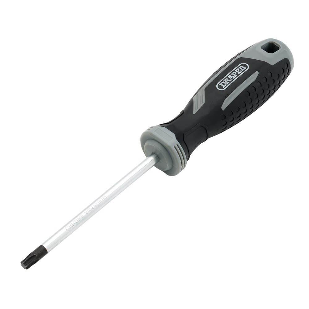 Draper Tx-Star® Soft Grip Screwdriver T30 X 100Mm Pk 1 13404